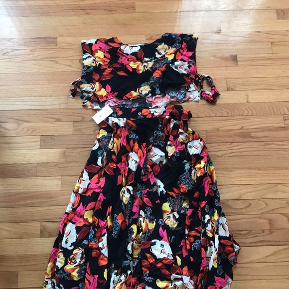 NEW Free People two piece set womens extra small - Picture 3 of 4